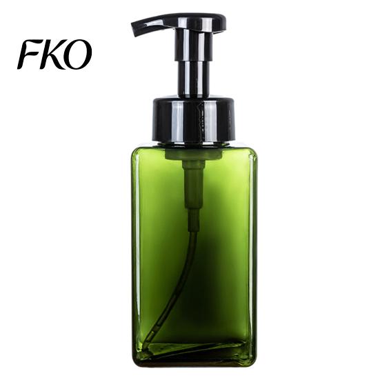 Facial Cleanser Foaming Bottle 250/450ML Press Soap Dispenser, Refillable Hand Shampoo Shower Gel Dispenser Container, Empty Pump Lotion for