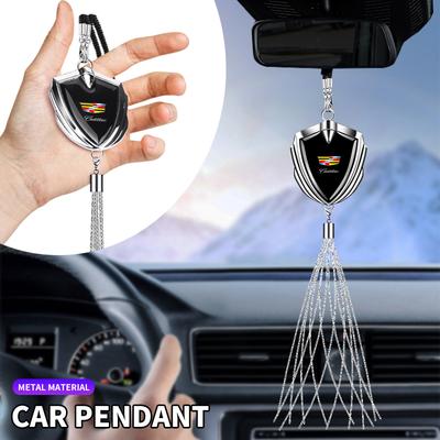 New Car Rearview Mirror Pendant Auto Interior Hanging Ornaments Accessories for Logo SRX XT4 XT5 XT6 ATS XTS CTS CT6