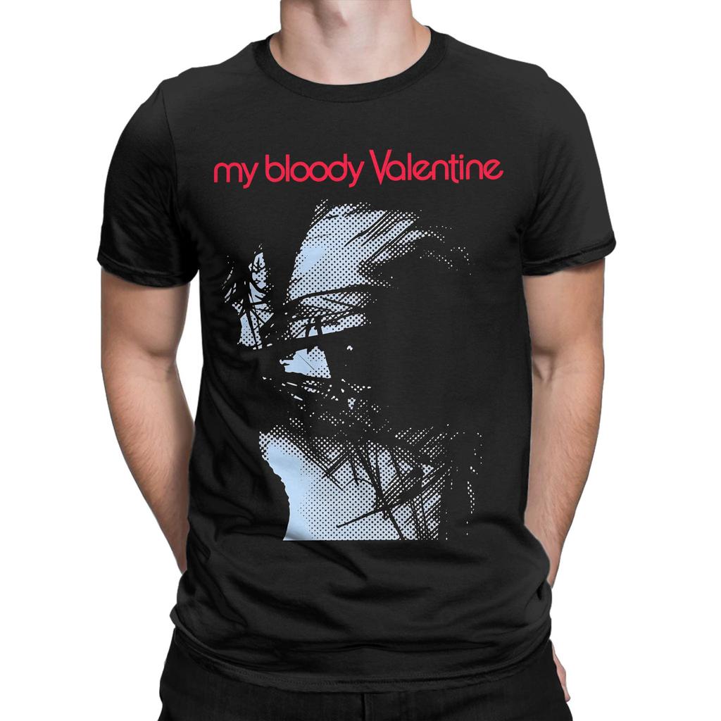 Funny My Bloody Valentine TShirts Men Round Neck Cotton T Shirts Short Sleeve Tee Shirt New Arrival Tops