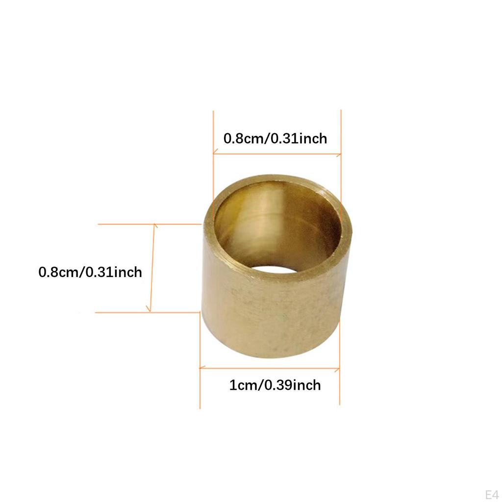 10 Brass Pieces Pool Picked Ferrules Repair Tools Accessories Providing Portable Billiards