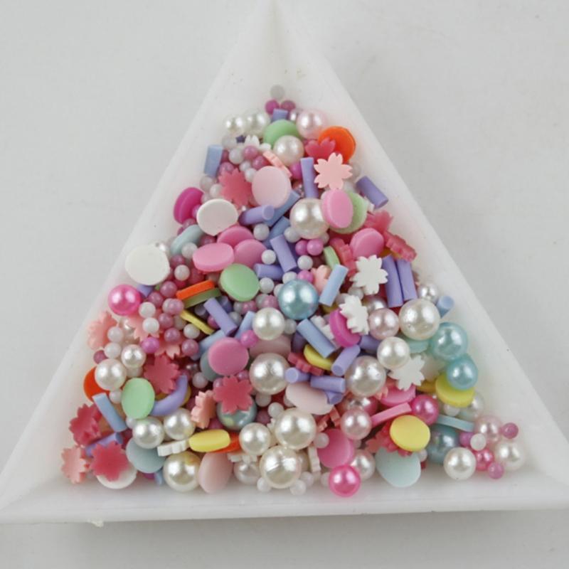 Multi-color Crushed  Sprinkles Resin Fillings Set for DIY Mold Irregular Nail Art Decoration Jewelry Kits