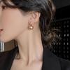 High-end Style Ear Hooks, Fashionable Imitation Pearl Earrings, Elegant and Stylish Jewelry.