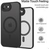 Magnetic Case - BOOLING - for iPhone 17th - with Camera Protection - Black - 2 Tempered Glasses