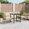 VidaXL Garden Dining Set with Cushions 3 Pcs, Patio Table and Chair, Patio Furniture, Outdoor Furniture, 3213631