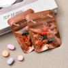 Travel Medicine Storage Solution with Reusable Light-proof Zipper Lock Pill Pouch Set