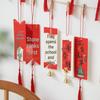 Promising Future: Motivational Calligraphy Bookmark for High School Exam Blessings - A Chinese Style Teacher Gift for Students