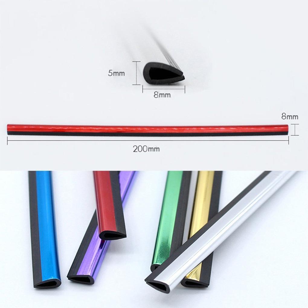 10pcs/set Universal Car Air Conditioner Outlet Decoration U Decoration U Shape Interior Air Vent Grille Decor Strips