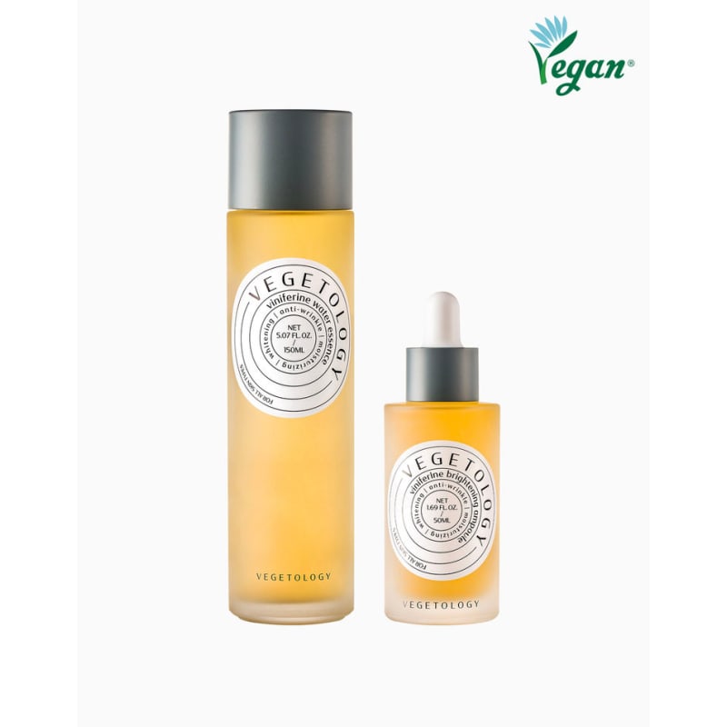 Viniferine Brightening Ampoule + Water Essence