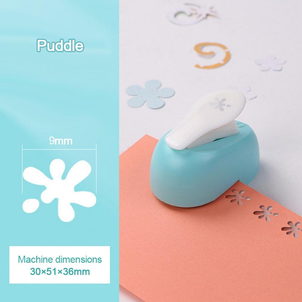 Plastic Craft Punch Hand Operated Paper Cutter Portable Hole Punch Handmade DIY