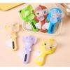 Mini cartoon animal hand pressed small fan, portable, manual cooling handheld fan, essential for high temperatures