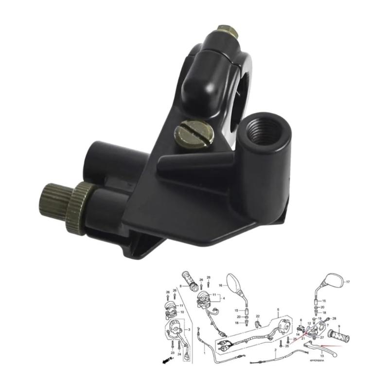 Schnellmontage Kupplungshebelhalterung Für CBR125R JC34 JC39 JC50 Motorräder Effiziente Reparaturen und Wartung 53172KPP860