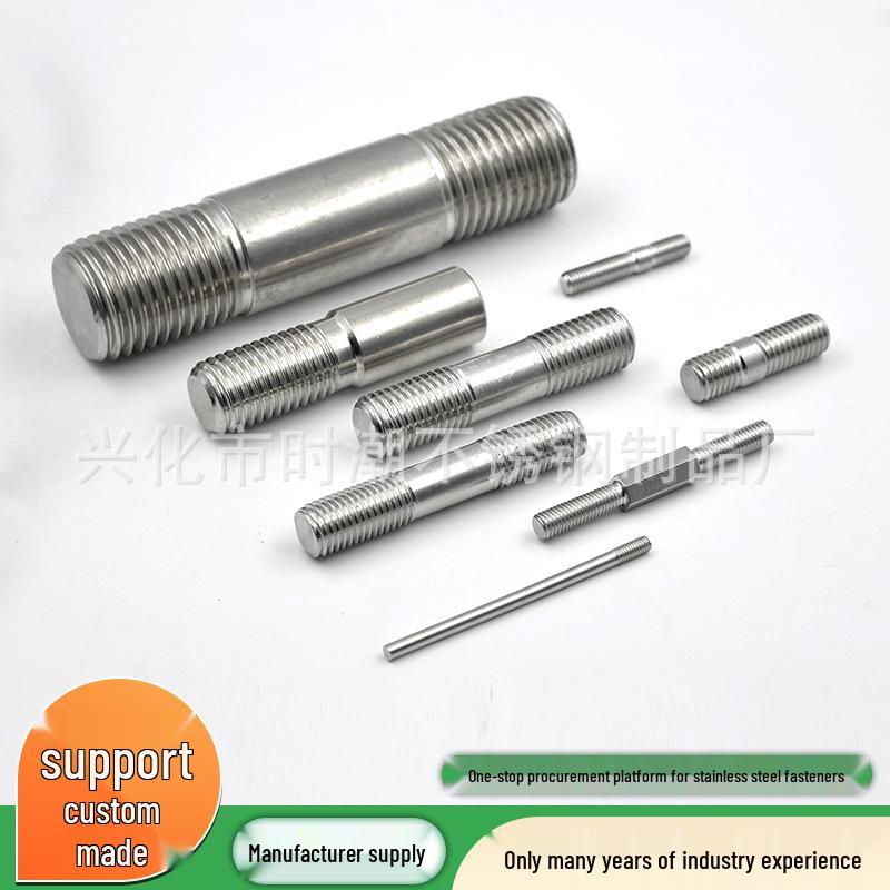Stainless Steel Double-Ended Stud Bolt/Screw, M4-M12, 201/304/316, GB901