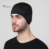 Outdoor Activity Head Protection Hat Winter Cycling Helmet Liner with Glasses Holes Ear Elastic Anti-slip Cold Weather Headgear for Workouts Keep Warm