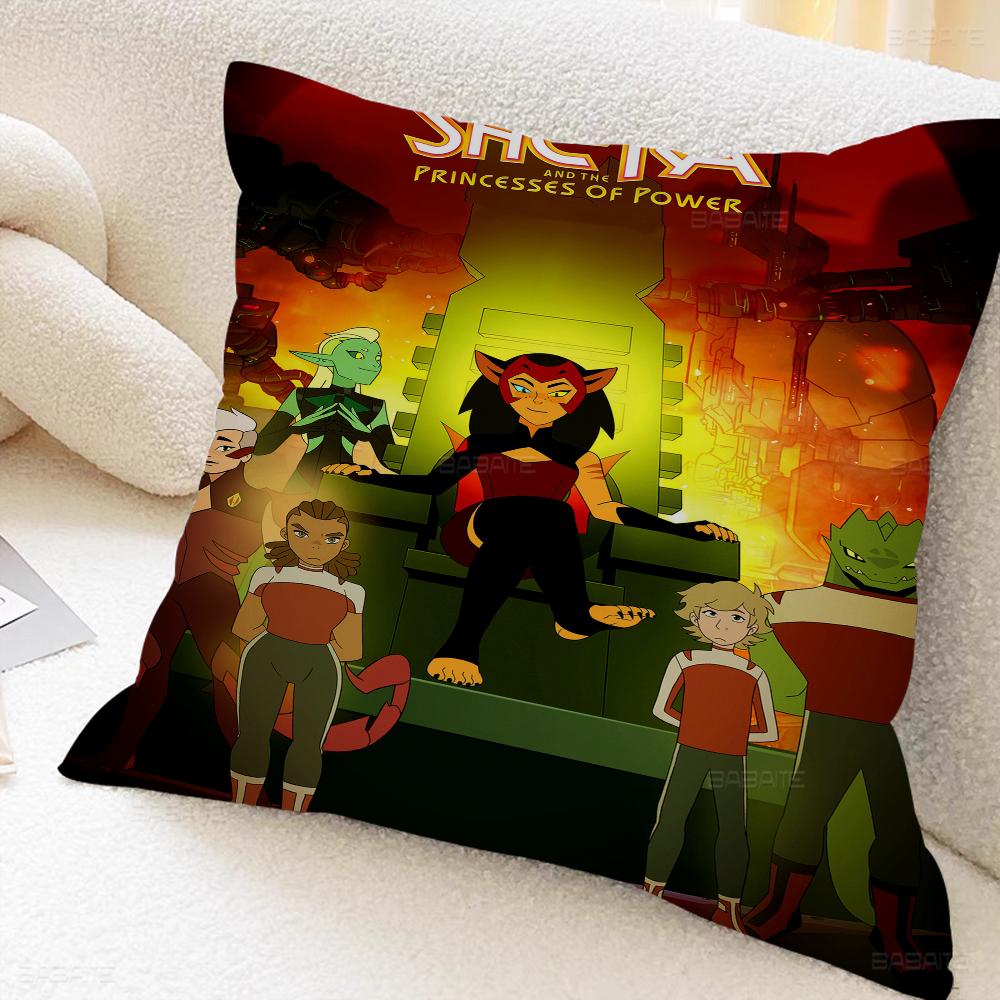 She Ra And The Princesses Of Power Anime Personalized Pillow Cover Kids Bedroom Wild Party Decor Pillowcase Kid Birthday Gift
