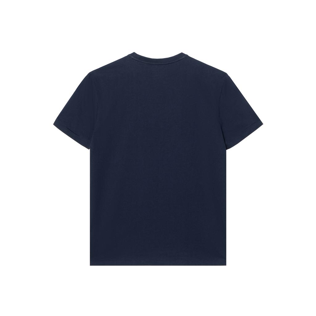 Polo Ralph Lauren Logo Print Crew Neck Short Sleeve Regular T-Shirt Men Tops Navy-Blue 710858957-002