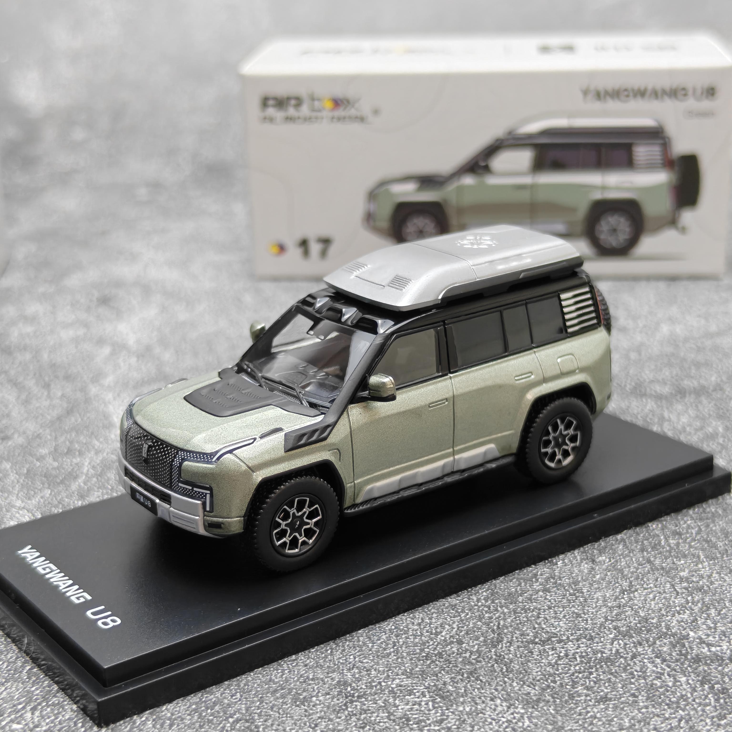 AR BOX 1/64 scale BYD Yangwang U8 Alloy car model holiday gift collection Classic car die cast model