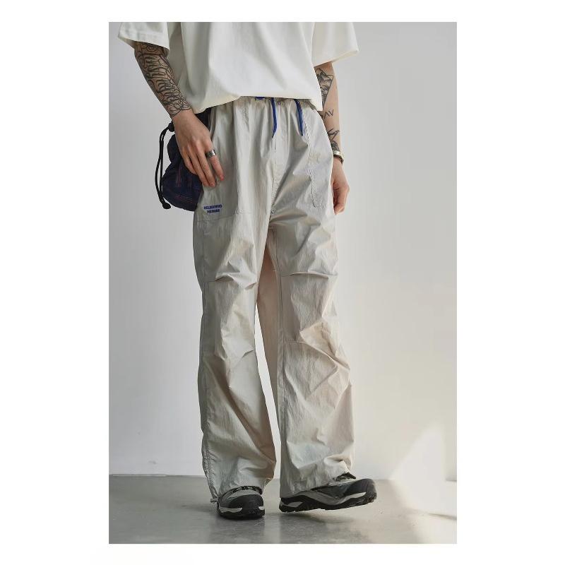 Lightweight Quick Dry Outdoor Work Trousers Men Women Summer Casual Loose Straight Leg Long Pants Mountain Hiking Bottoms