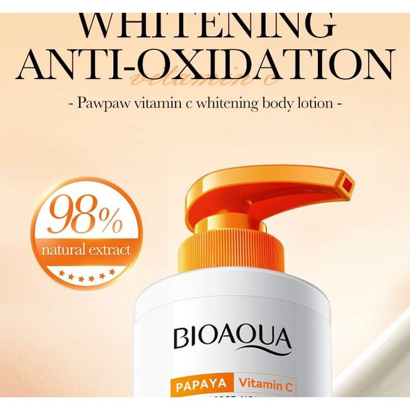 BIOAQUA - Papaya Vitamin C Aufhellende Körperlotion