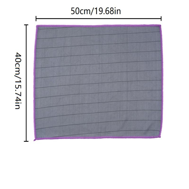1PCS Carbon Microfiber Cleaning Cloth Lint Free Reusable Kitchen Dish Cloth Glass Window Polishing Streak Free Miracle Clean Rag