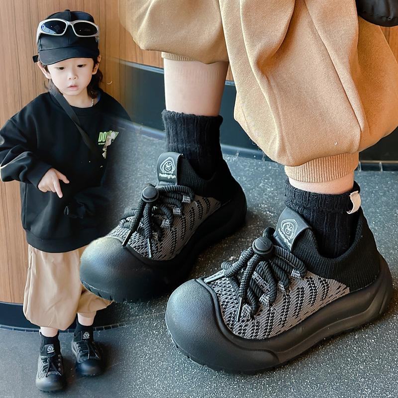 Students Casual Shoes Non-slip Soft Sole Kids Running Shoes Toes Capped Anti-kicked 2025 New Children Sports Shoes Flexible