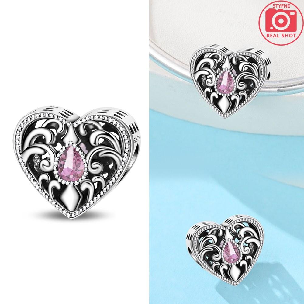 Heart-Shaped Sun-Facing Beads Copper Colors For Charms Copper Colors Original Bracelet For Jewelry Making