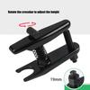 Vehicle Ball Joint Puller Tool Hexagonal Shaft Compatibility Alloy Steel Construction Twin Hole Mechanism Compact Design