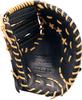 ZETT Soft Steer First Base Mitt for Black x Pastel Brown BRFB35513F Left-Handed Throwers, (1932),