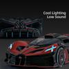 1/24 Scale Bugatti Bolide Alloy Sport Car Model Diecast Metal Toy Racing Vehicles Sound and Light Toy Collection Gift for Childrens