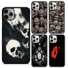Sculpture Halloween Spooky Phone Case Cover For iPhone 17 Air 16 15 14 11 12 13 Pro Max Plus Coque Shell Fundas