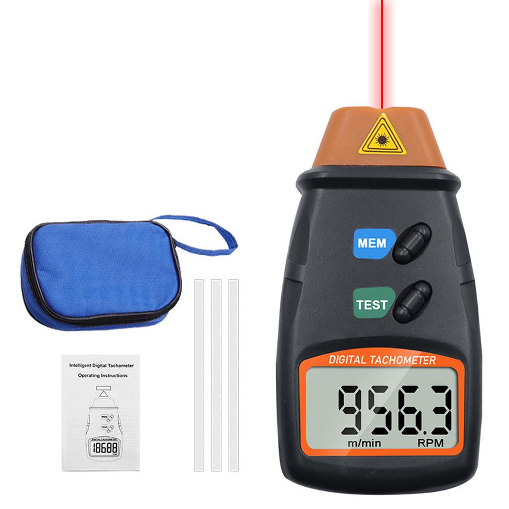 R.m.p Rpm Gauge RuoShui 2 In 1 Digital Laser Tachometer Digital