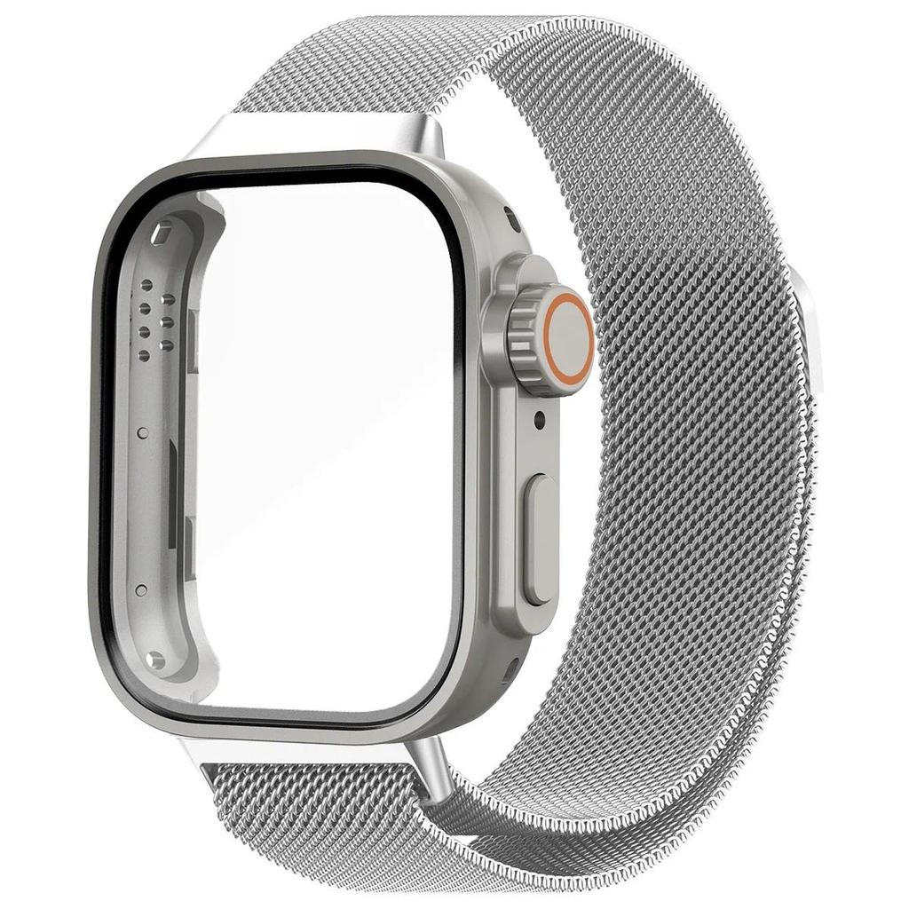 

Band +PC Case For Huawei Watch Fit4-Fit4 pro-FIT 3 Magnetic Milanese Strap stainless steel correa for Huawei Fit3 Accessories for huawei fit3