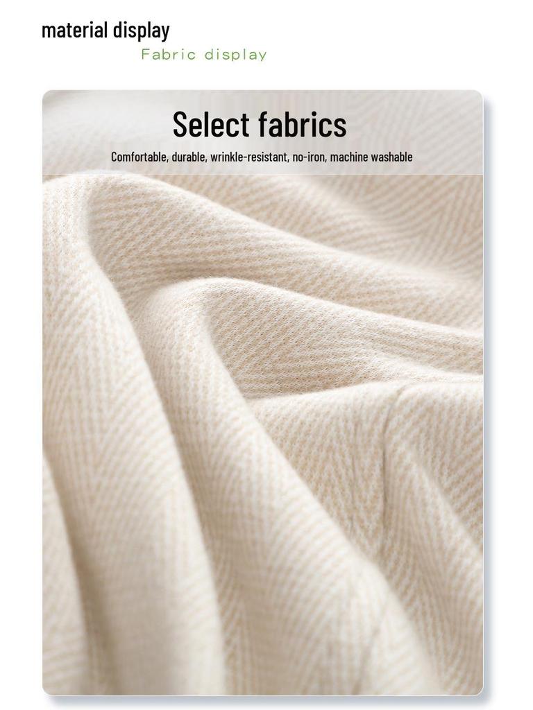 2024 Women's Khaki Wool-Blend Slit Wide-Leg Pants for Autumn/Winter