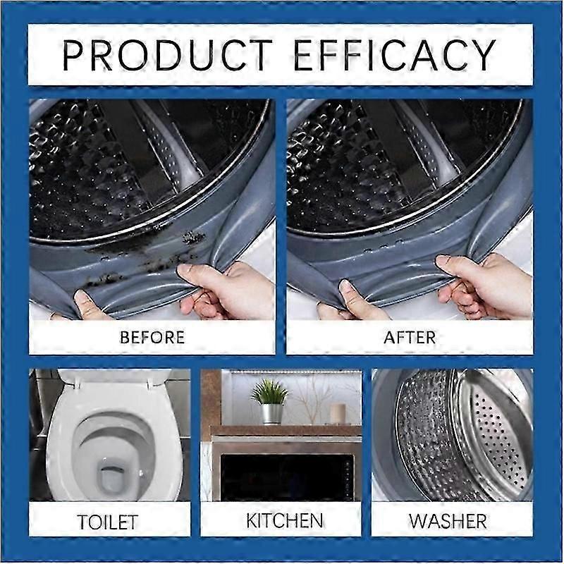Mold Remover Gel Household Washing Machine Cleaner for Washing Machine Refrigerator Strips Grout Cleaner Best for Home
