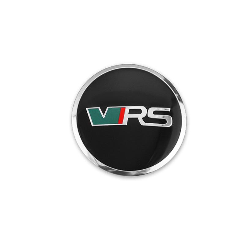 AEB1 4 Stück 56mm Auto Radnabenabdeckungen Aufkleber Abzeichen Für Skoda Octavia Superb Rapid Kodiaq Karoq Fabia Kamiq Citigo Vision RS Yeti