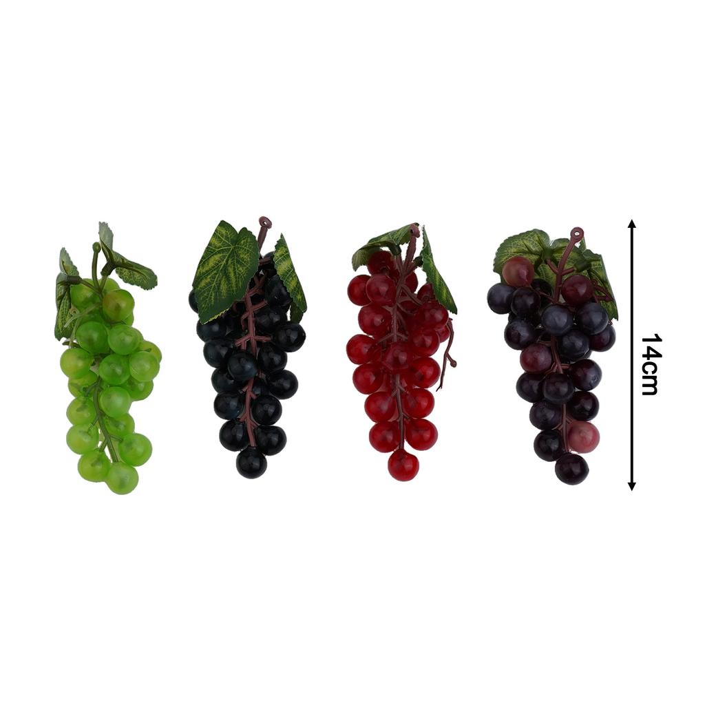Fresh Appearance Artificial Grapes Realistic Grapes Simulated Fruit
