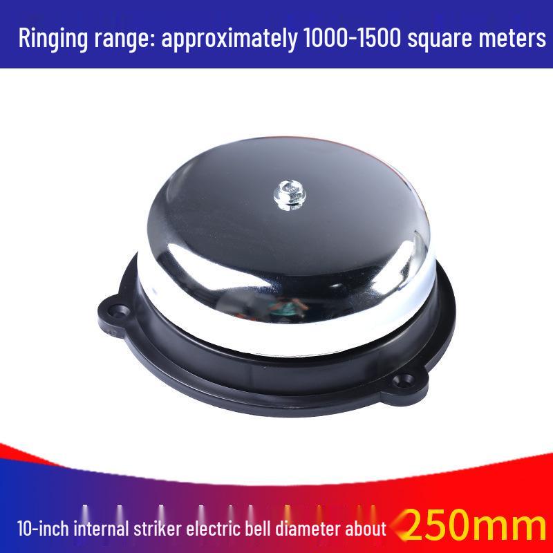 Sparkless Indoor/Outdoor Remote-Controlled Timed Electric Bell