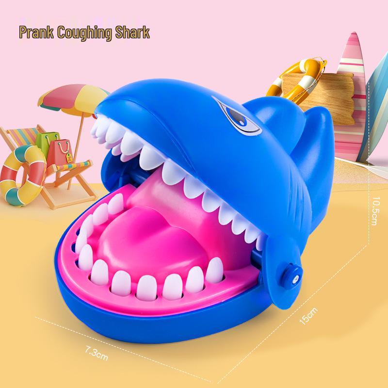 Interactive Parent-Child Shark Prank Game Toy