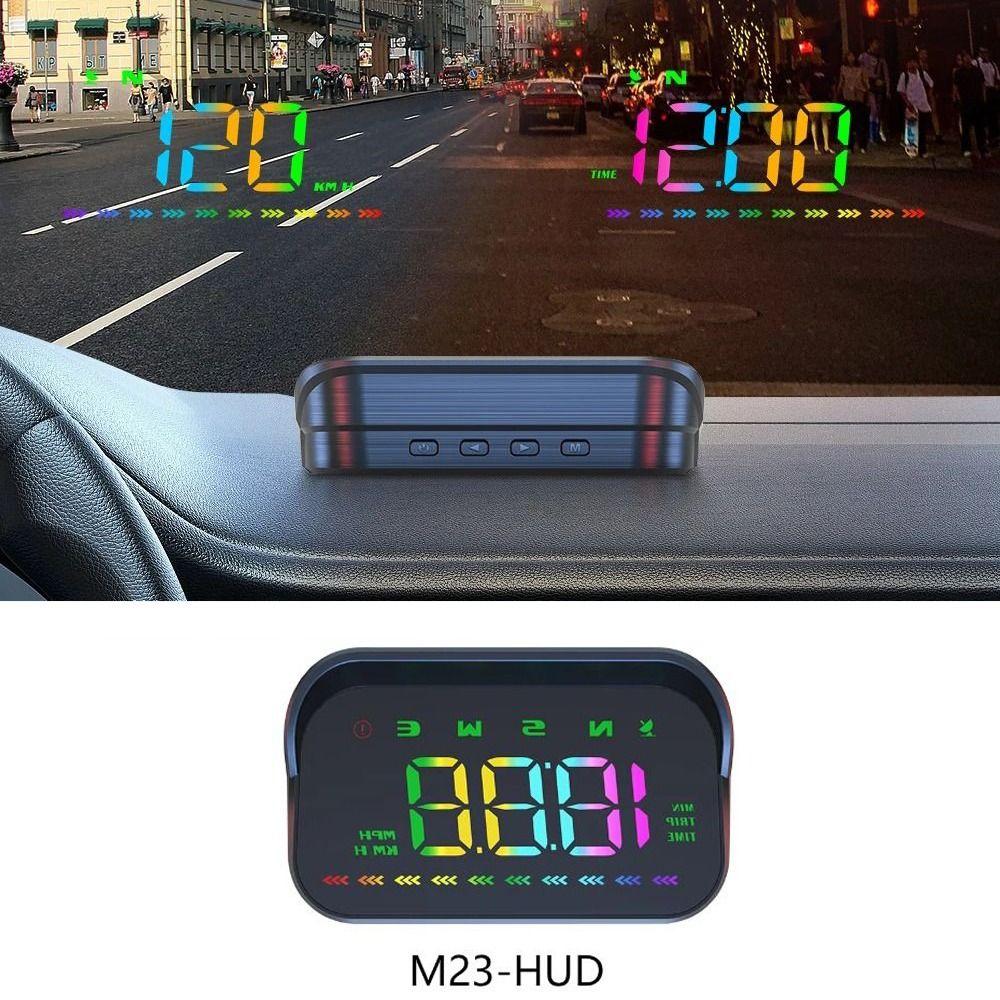 HUD Digital Speedometer Portable Windshield Projector Widely Used Car Head Up Display  Tachometer