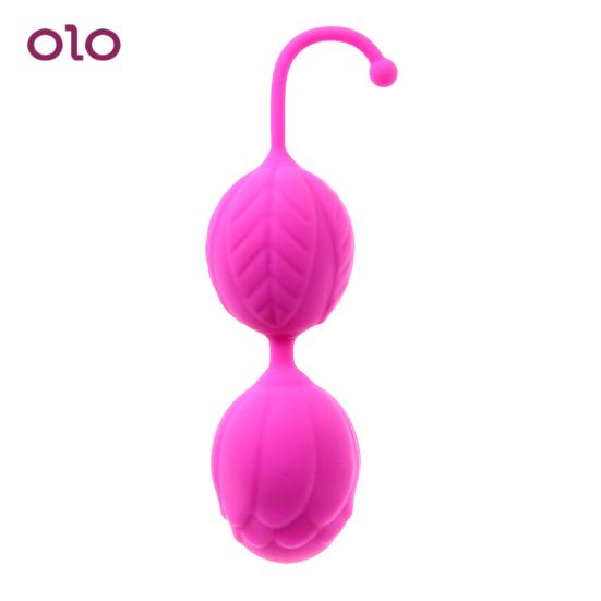 Vagina Ball Adult Toy Safe Vibrator Silicone Rose Shrinking Egg Daily Activities