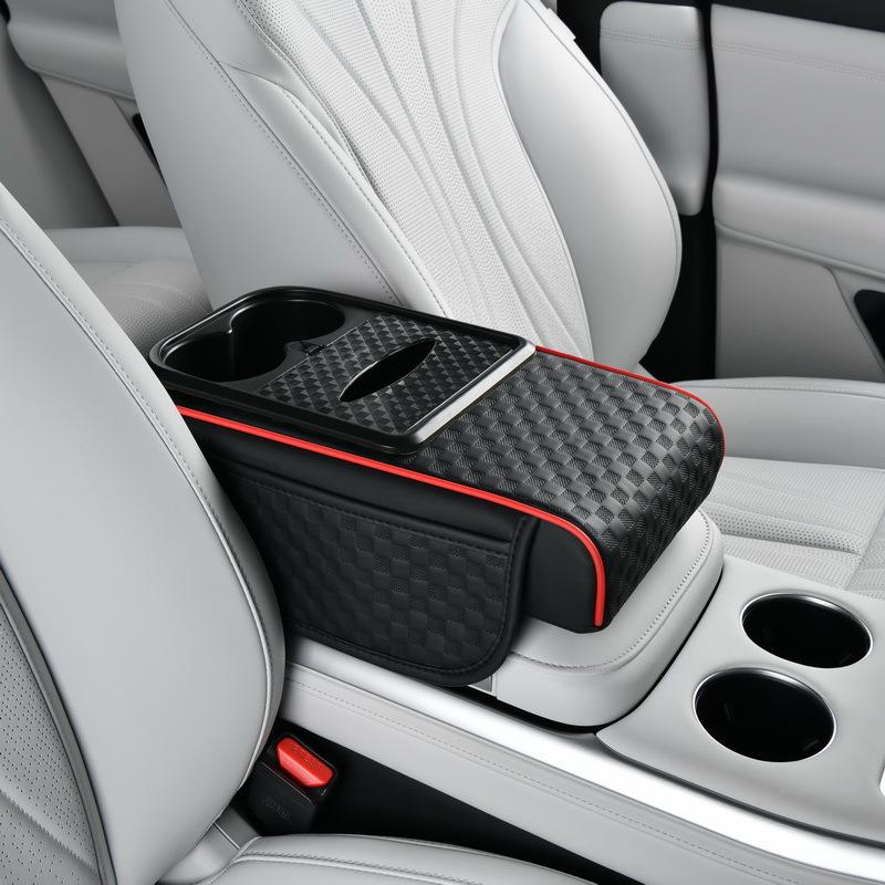 

Elbow Support Armrest Heightening Pad with Cup Holder Car Console Console Pillow Center Console style 7