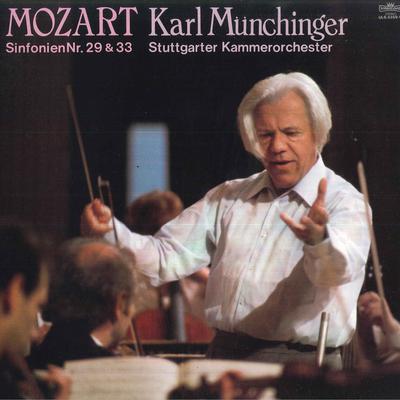 LP Record KARL MUNCHINGERCOND.STUTTGARTER   MozartSymfonien Nr..29  Nr.33 ULS3359VI TEICHIKU 1980 Japan Classical Used