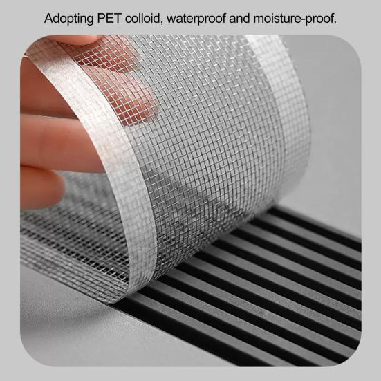 1 Roll Floor Drain Sticker Cuttable Tight Fit Effective Isolation Anti-blocking Disposable Filter Hair Deodorant Bathtub Shower