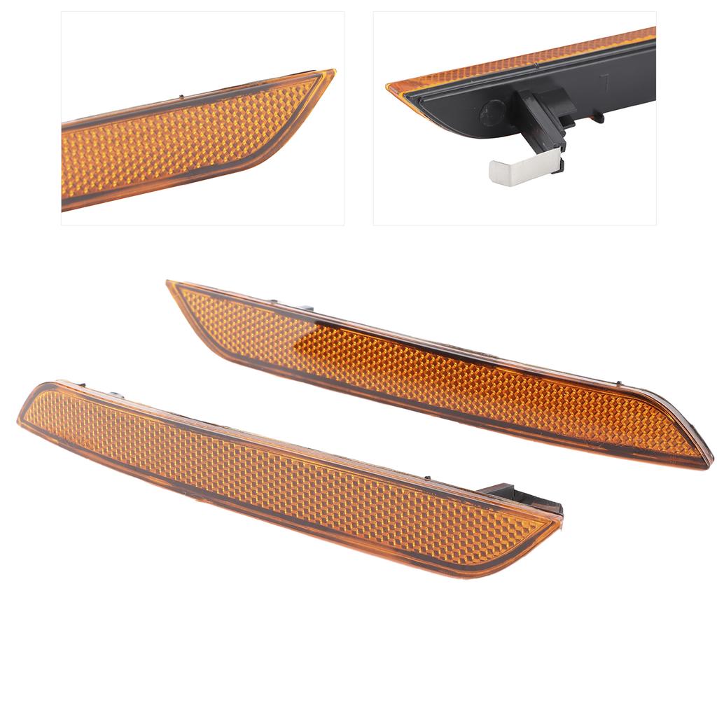 2Pcs Side Marker Light 63147187087 Front Bumper Reflector Lamp for E71CelsiusX6CelsiusE70CelsiusX5M