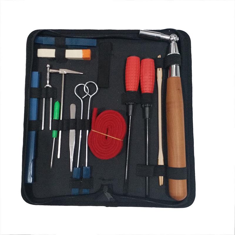 Xuyi Piano Tuning Tools Set - Includes Piano Wrench 16-Piece Fixed