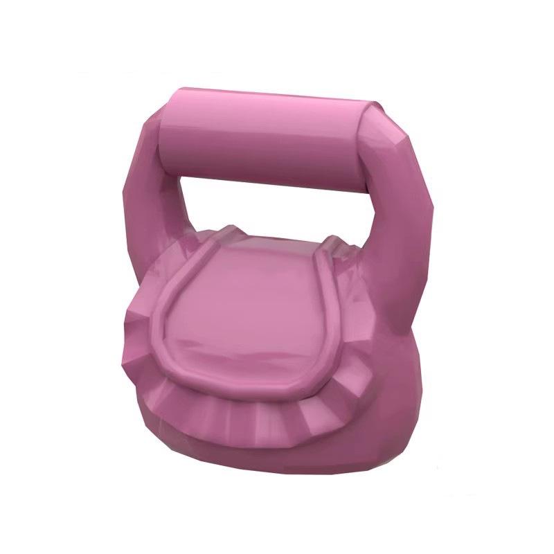 50g Small Particle Building Blocks MOC 93090: Minifigure with Small Round Handbag, Compatible with Loose Parts Standard