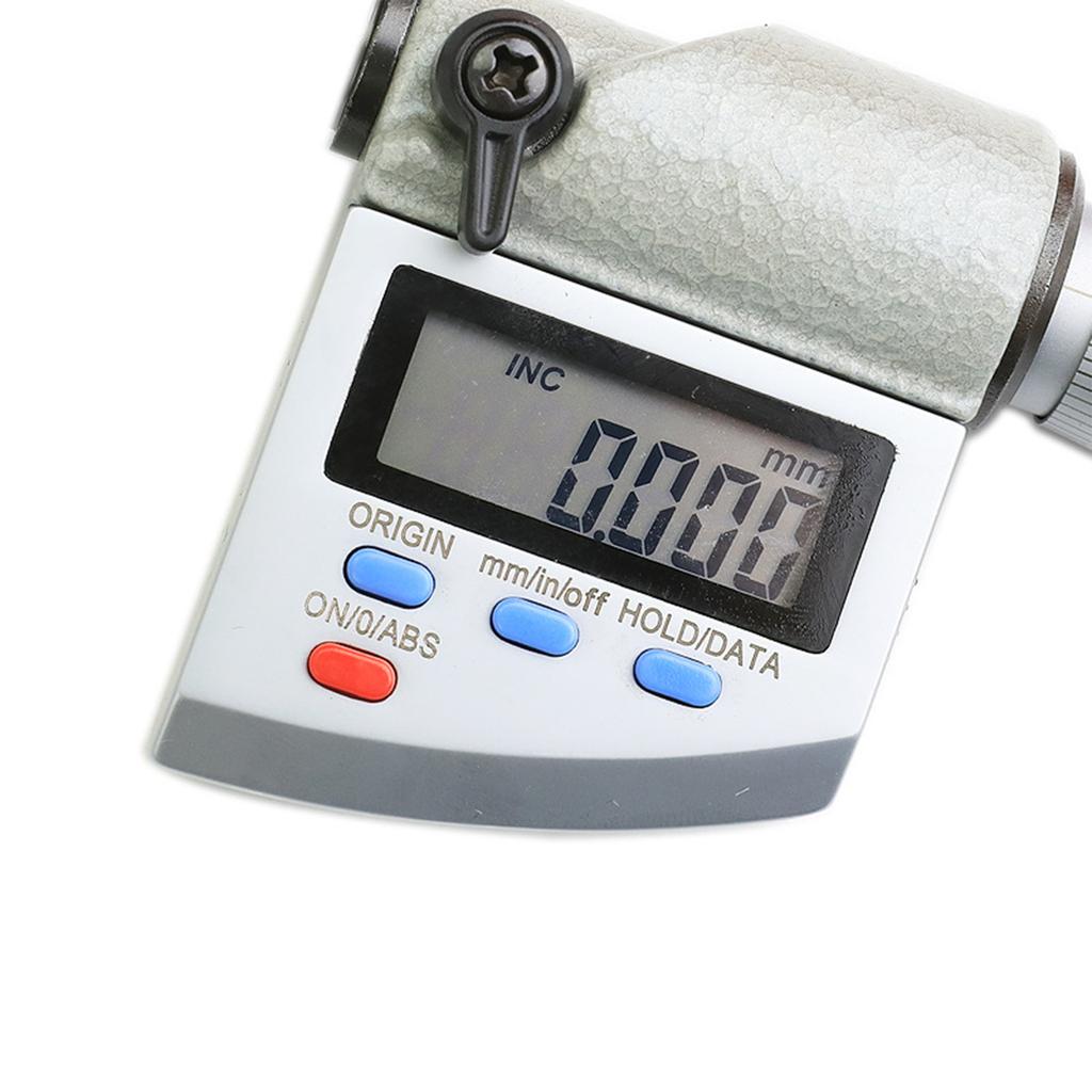0-1" Digital Electronic Micrometer with Large Display Micrometer 0.001mm Micrometer Gauge Measure Tools