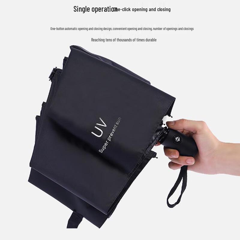 Poetry Collection Automatic Folding UV Umbrella