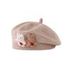 Cartoon Kids Beret Soft Boys Hat Cute Baby Hat  Autumn Winter