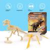Dinosaur Fossil Excavation Kit Toys Jurassic Animal Skeleton Model Scientific Mining Archaeological Education Game Children Gift
