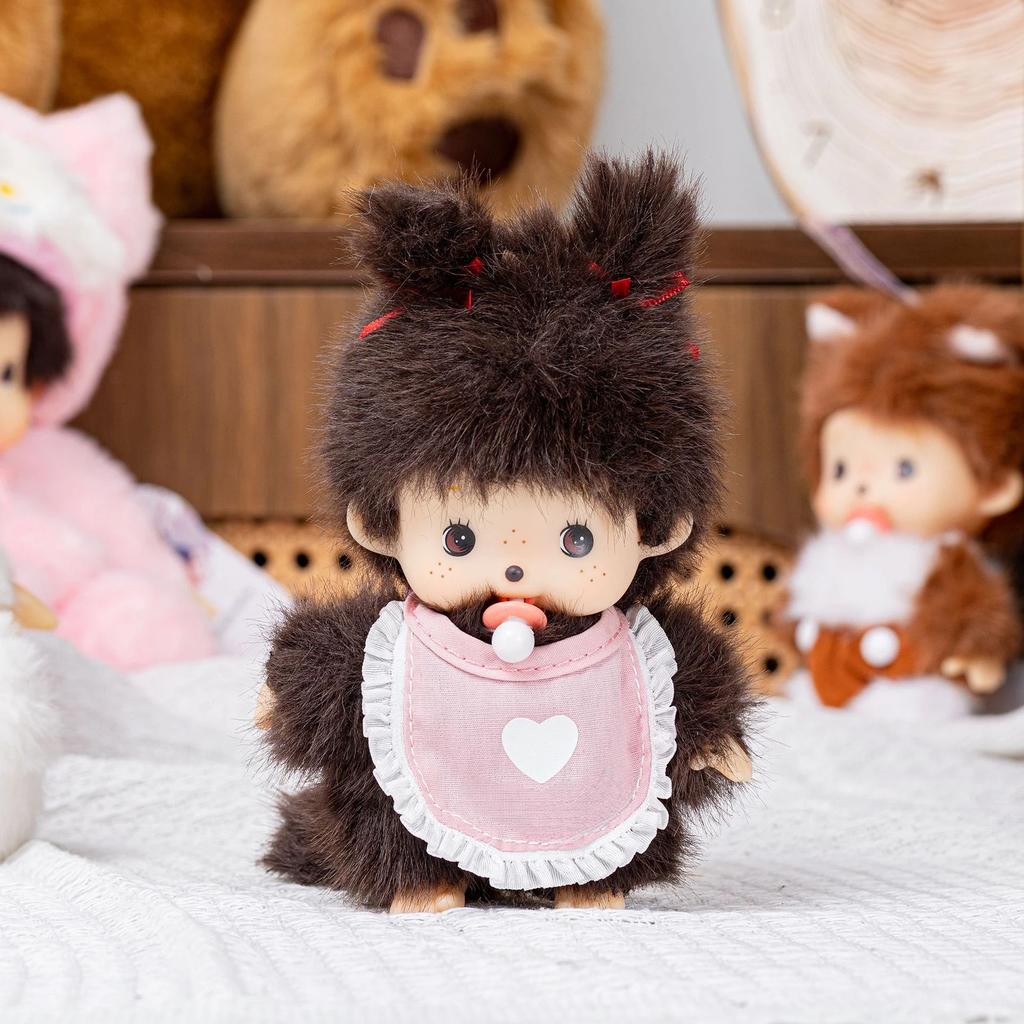 15cm Kawaii Mengqiqi Cute Anime Plush Doll Bag Pendant Puppet Decoration Girl Children Couple Birthday Toy Surprise Gift